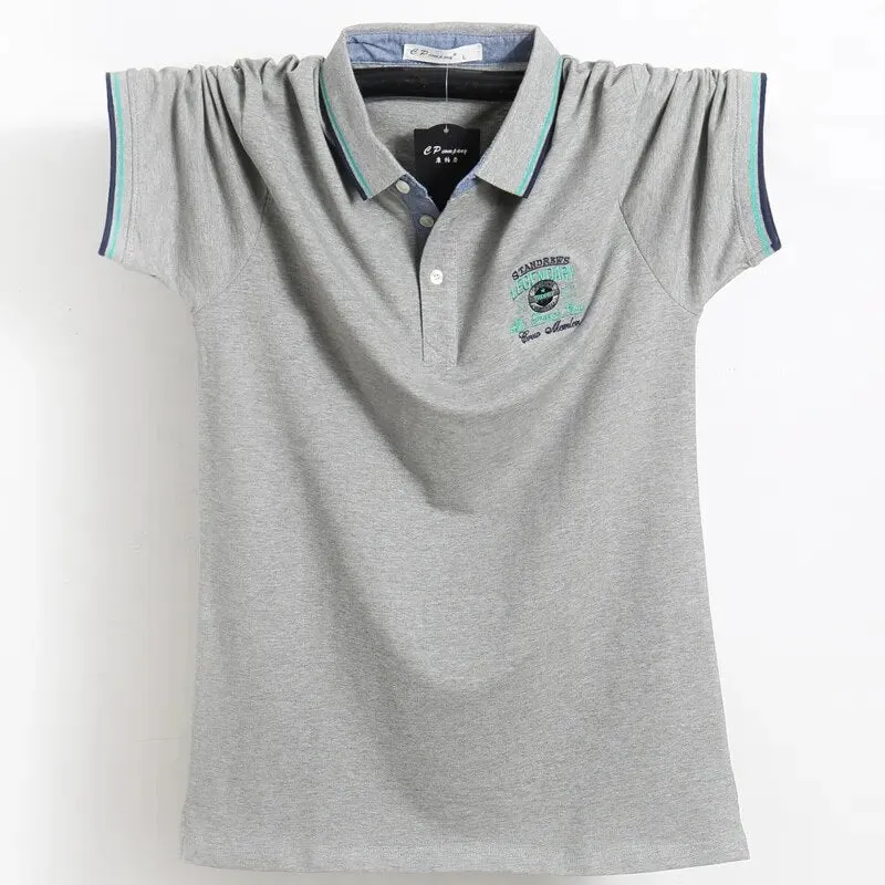 5XL Purple Polo - Badge Business Office Shirt