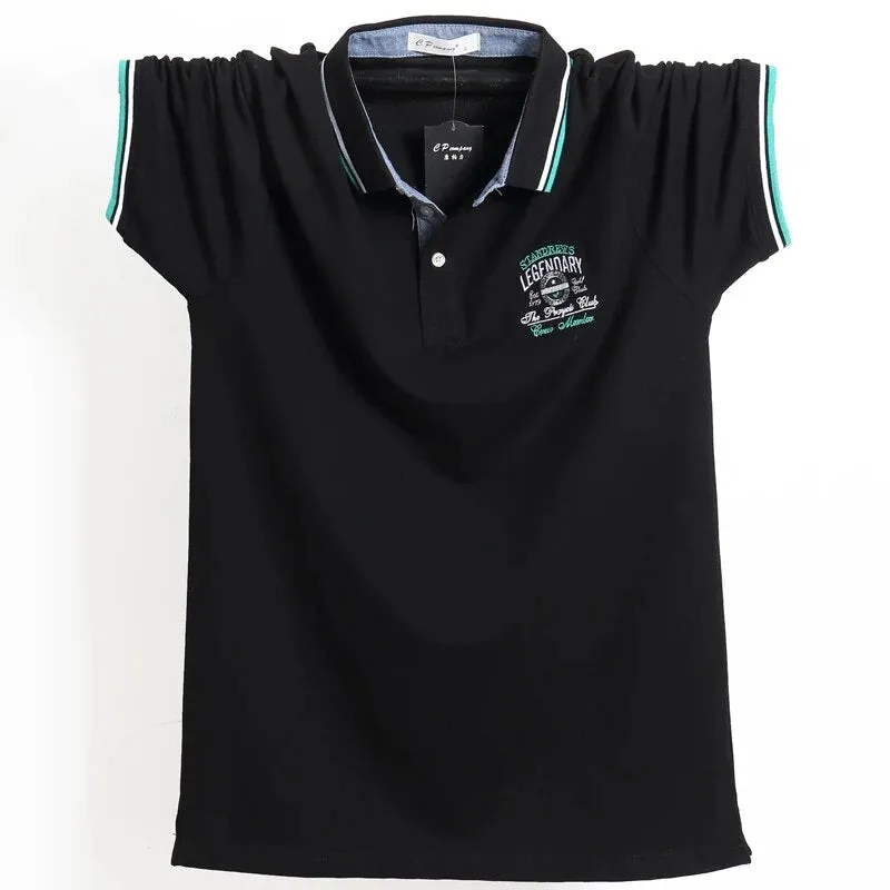 5XL Purple Polo - Badge Business Office Shirt
