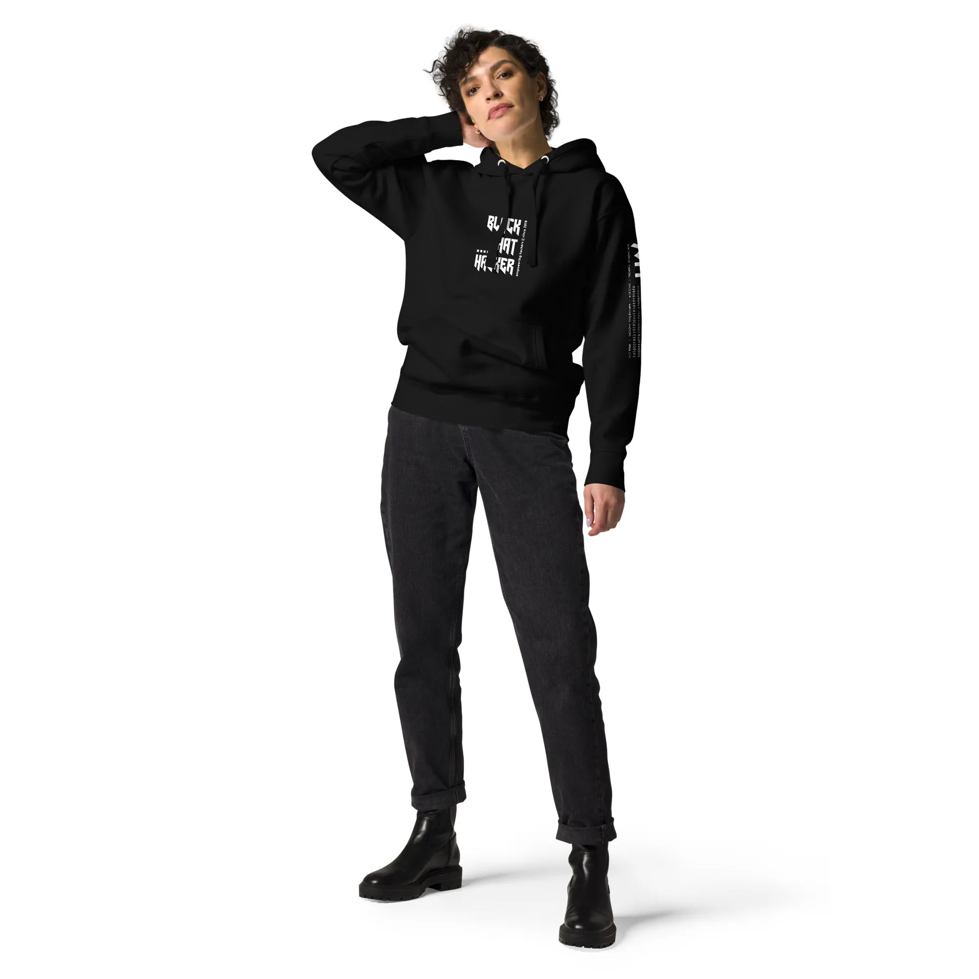 Black Hat Hacker V14 Unisex Hoodie