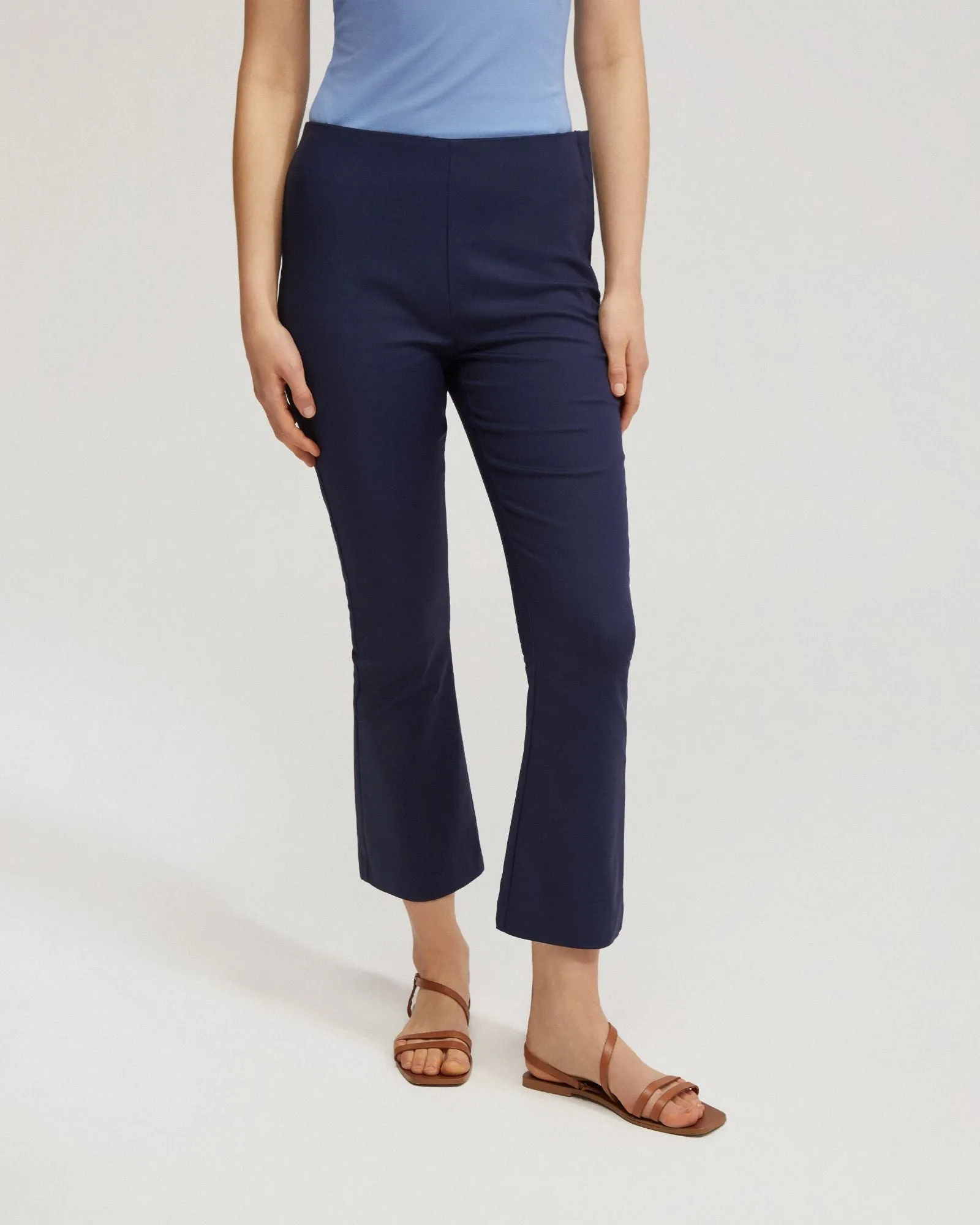 Blade Cropped Flared Pants