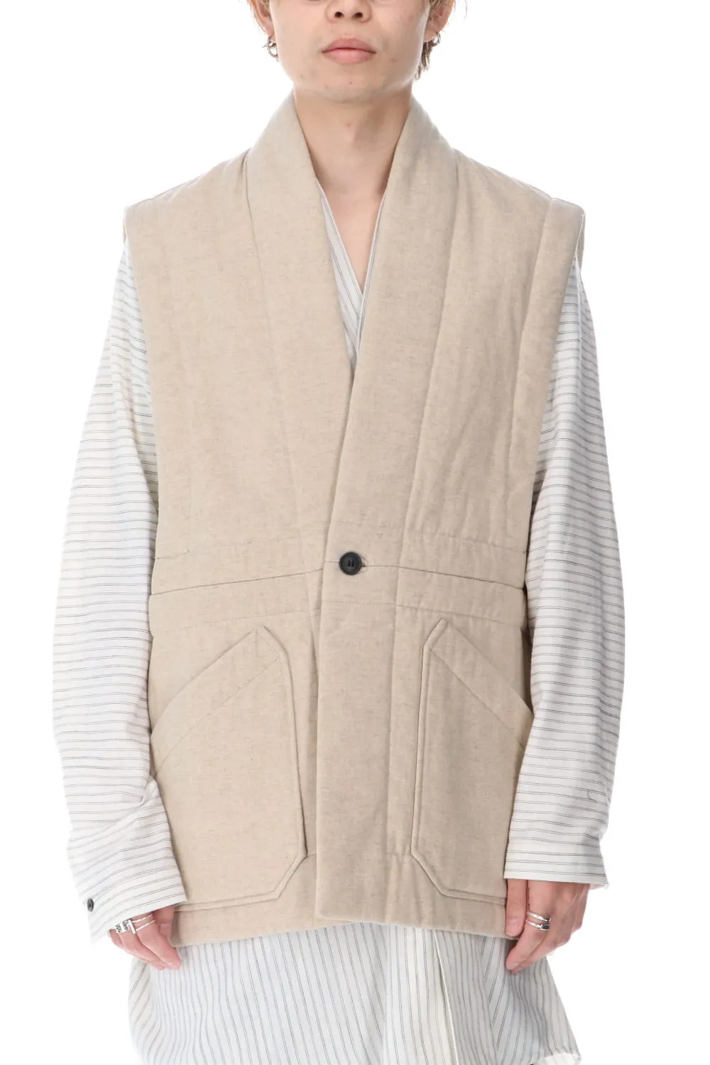 Body Warmer Natural Coated Flex