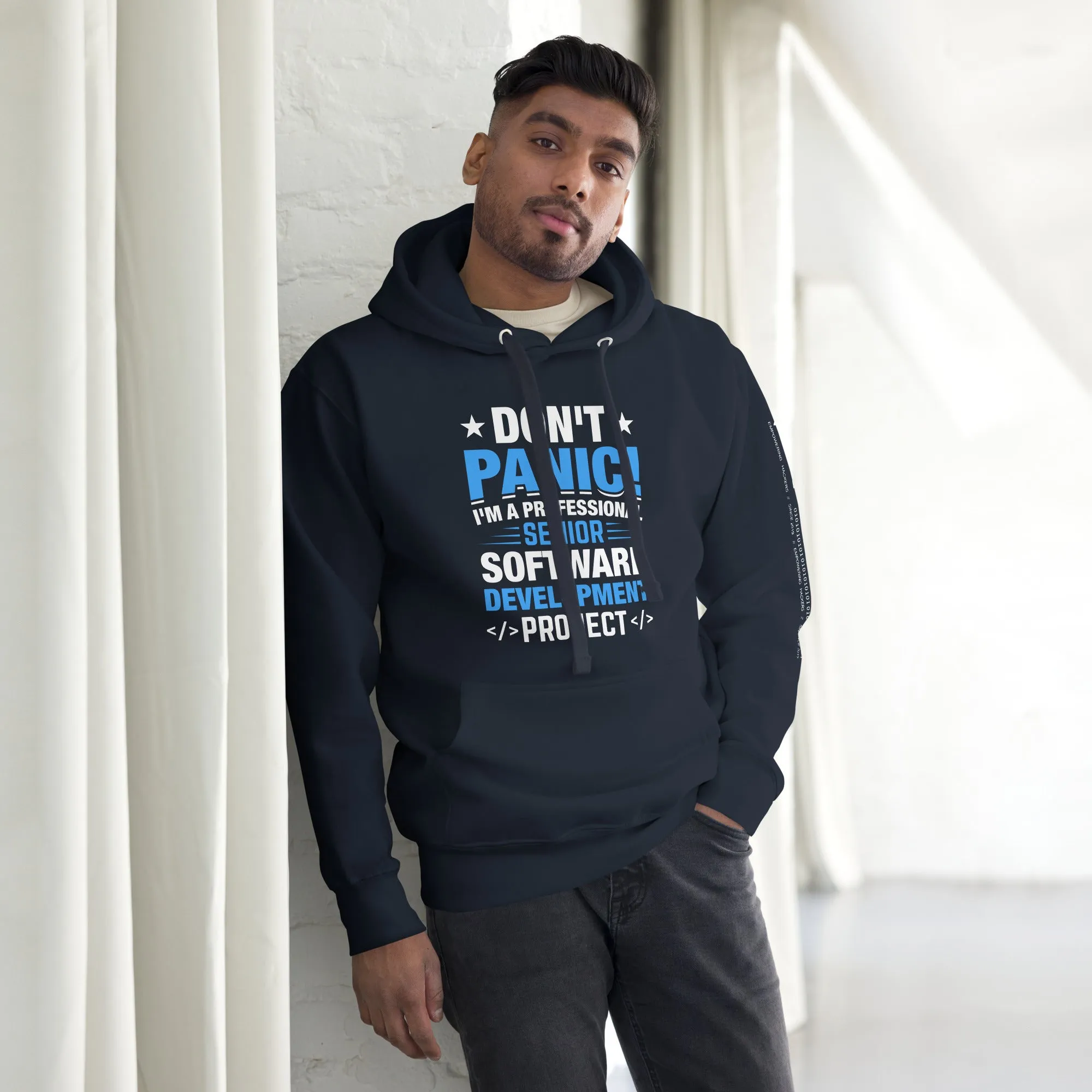 Don’t Panic I am a Professional Senior Development Analyst - Unisex Hoodie