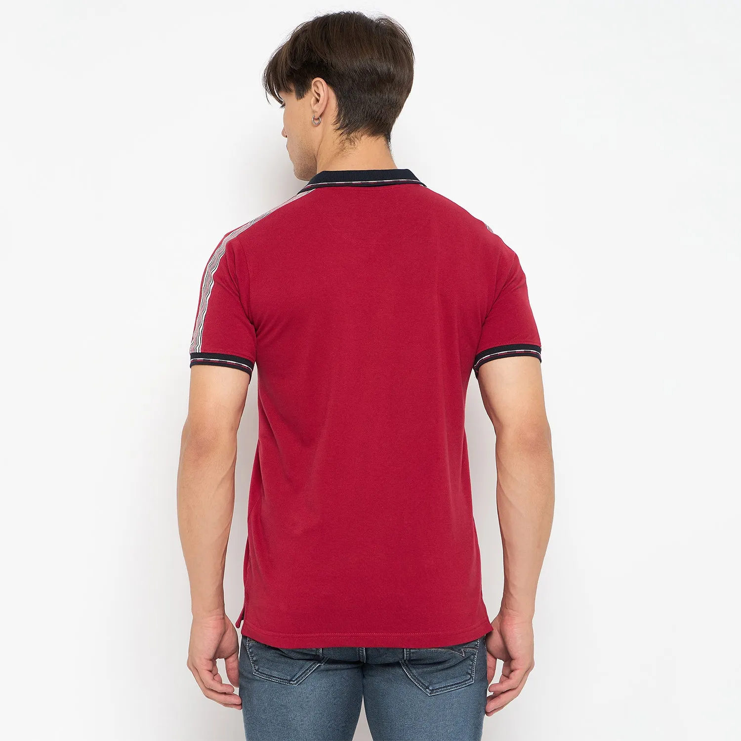 Duke Strardust Men Half Sleeve Cotton T-shirt (LF7110)