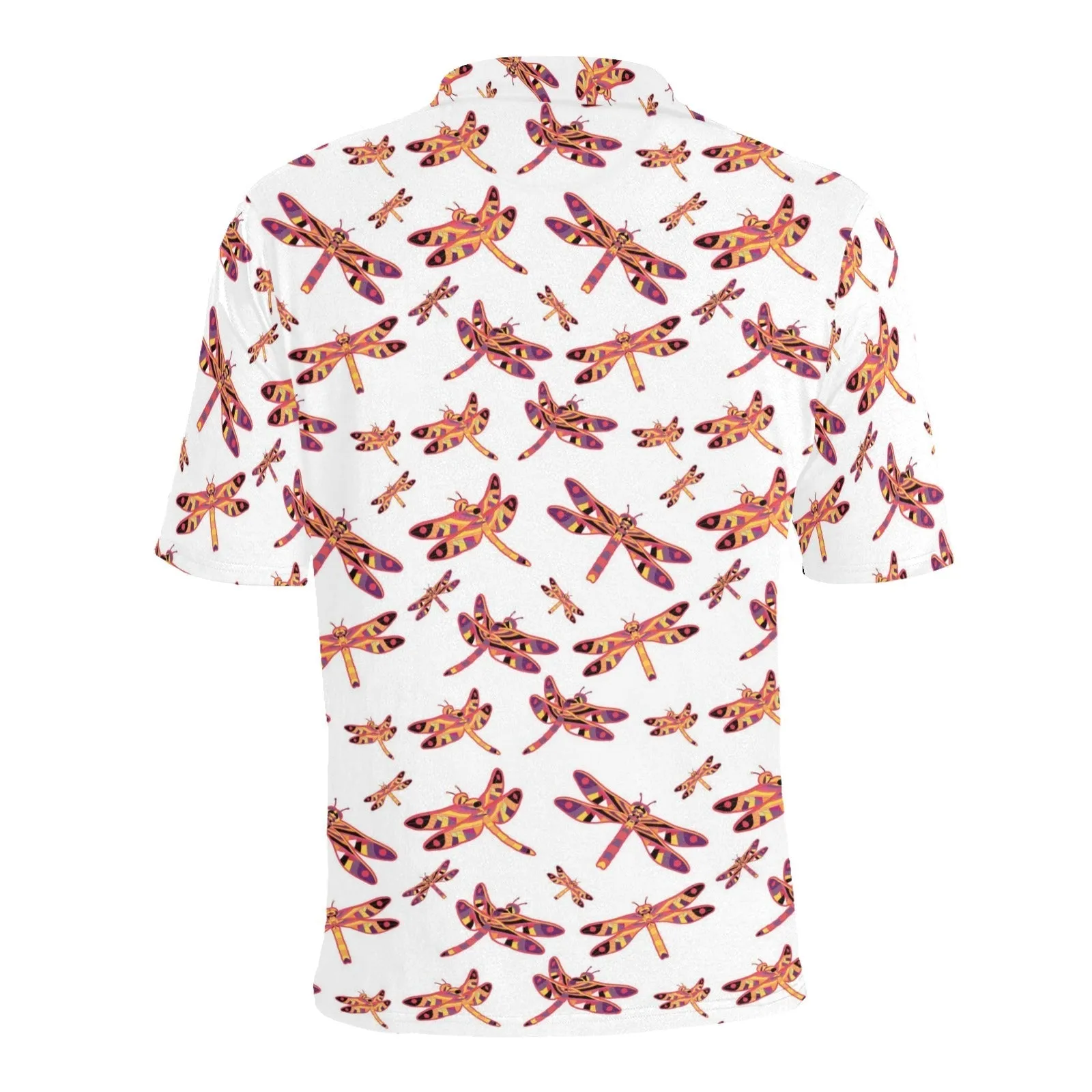 Gathering White Men's Polo Shirt
