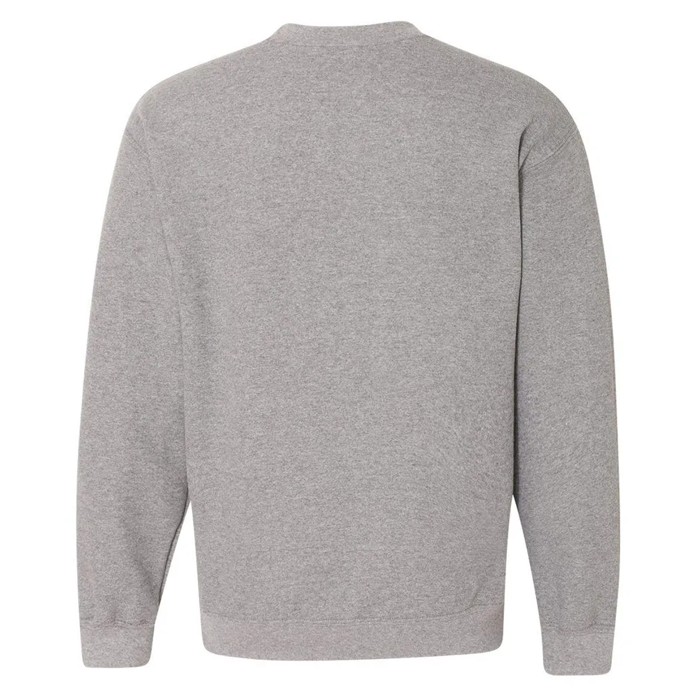 Gildan Men's Sweatshirt 1800 Long Sleeve Heavy Blend Crew Neck Casual Pullover