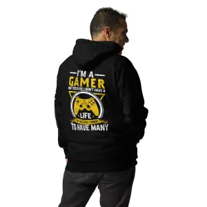 I am a Gamer - Unisex Hoodie ( Back Print )