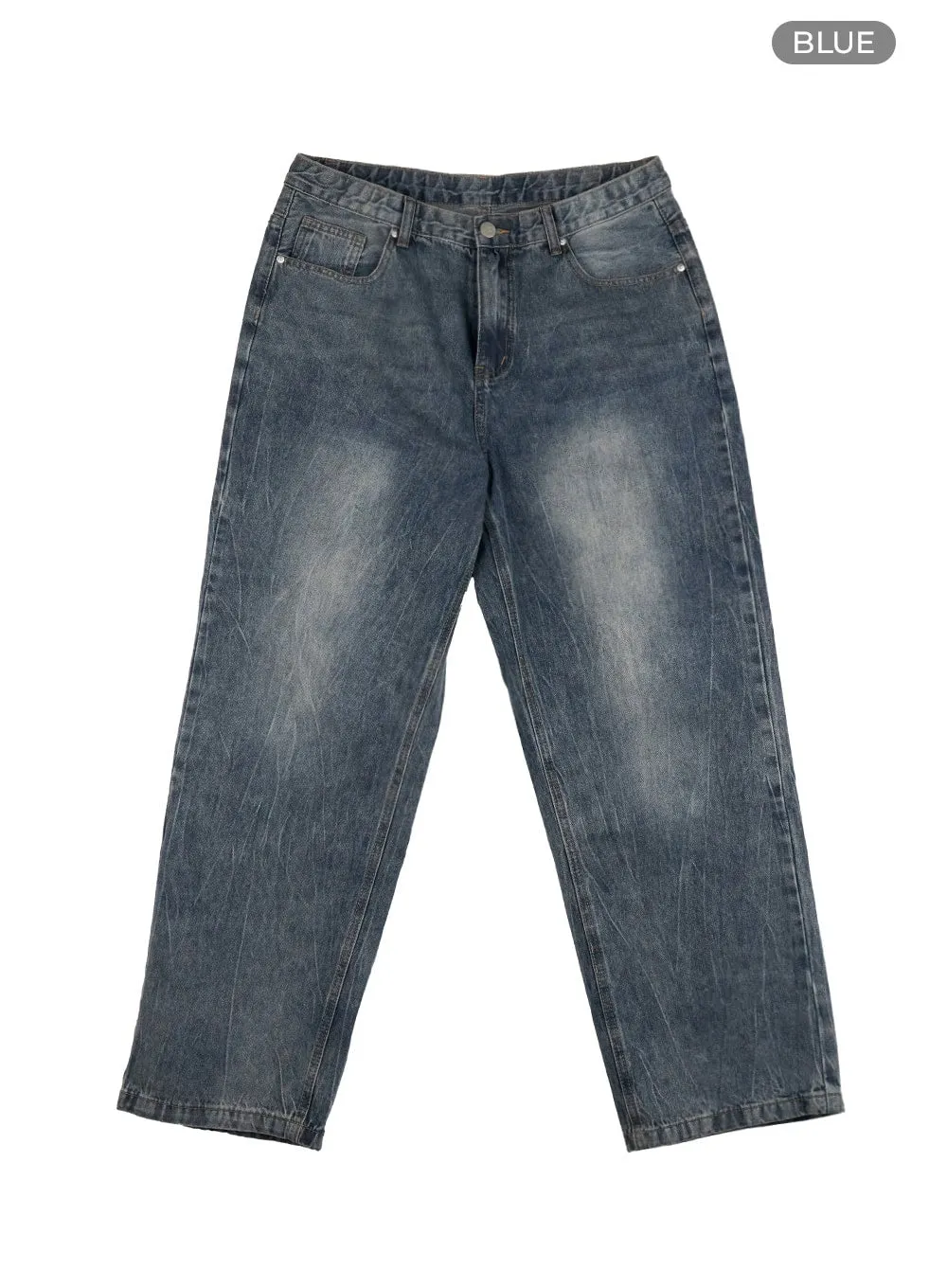 Men's Loose Fit Jeans (Blue) IG428