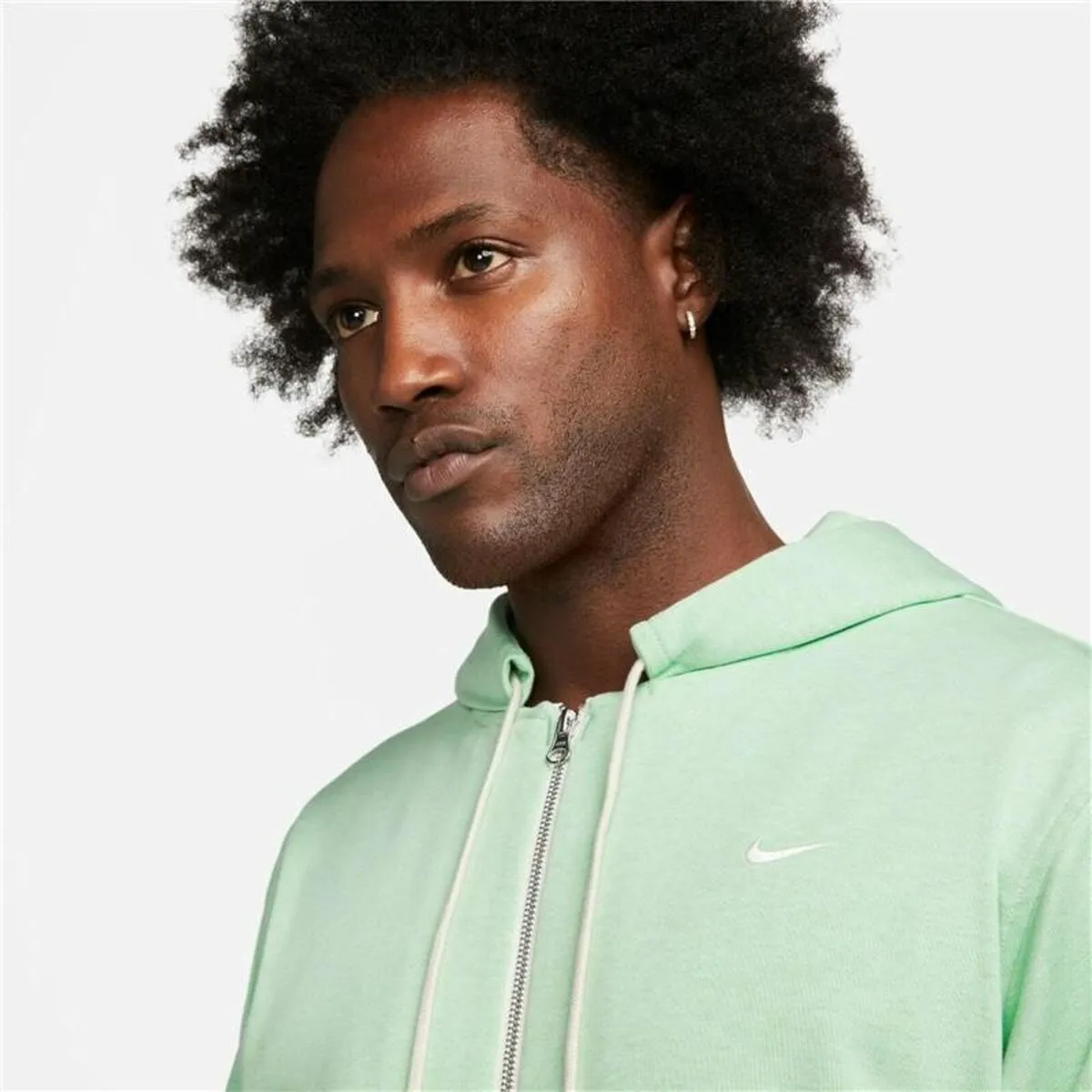 Men'S Sports Jacket Nike Dri-Fit Standard Light Green