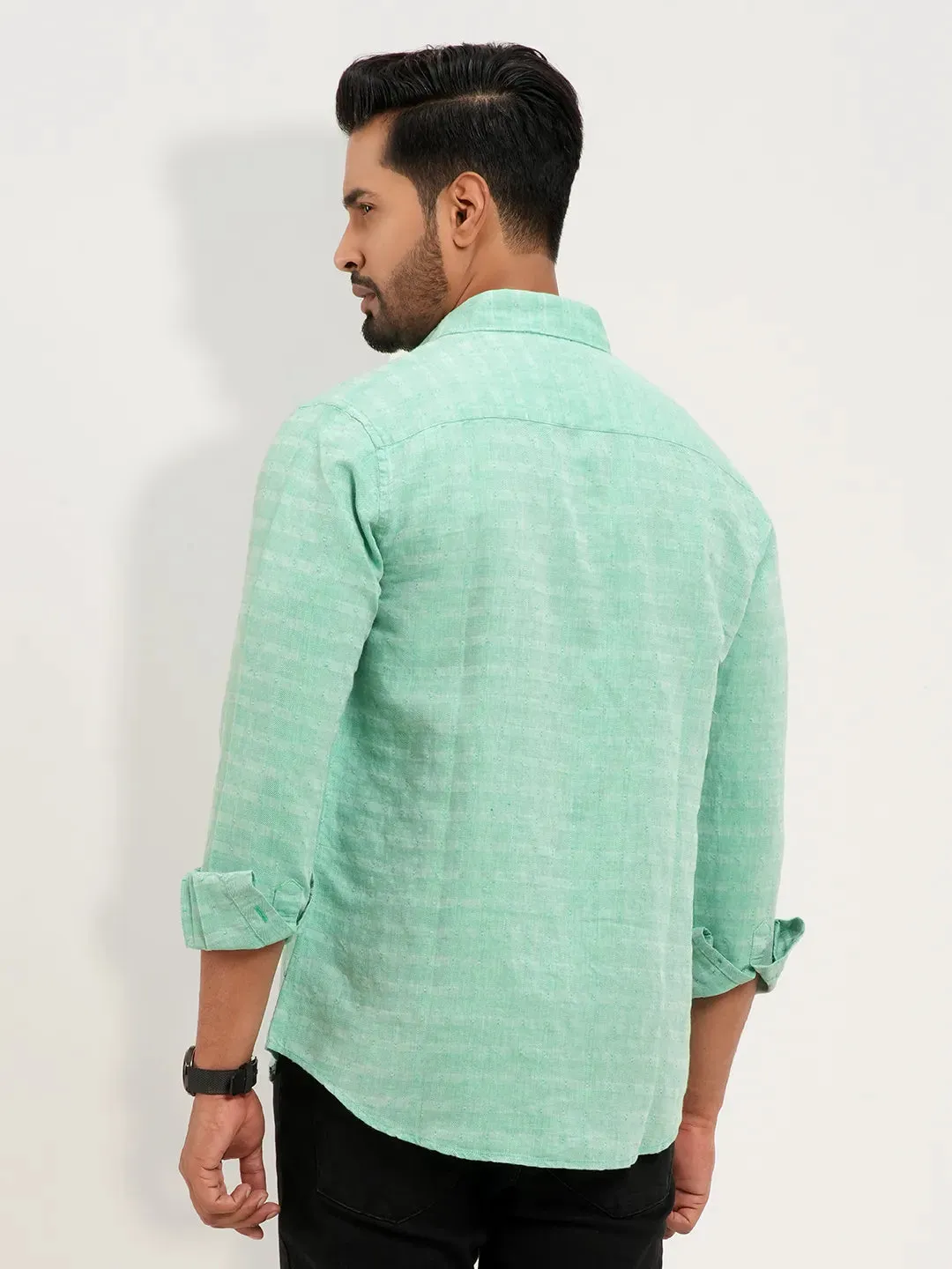 Men's Striped Casual Shirt