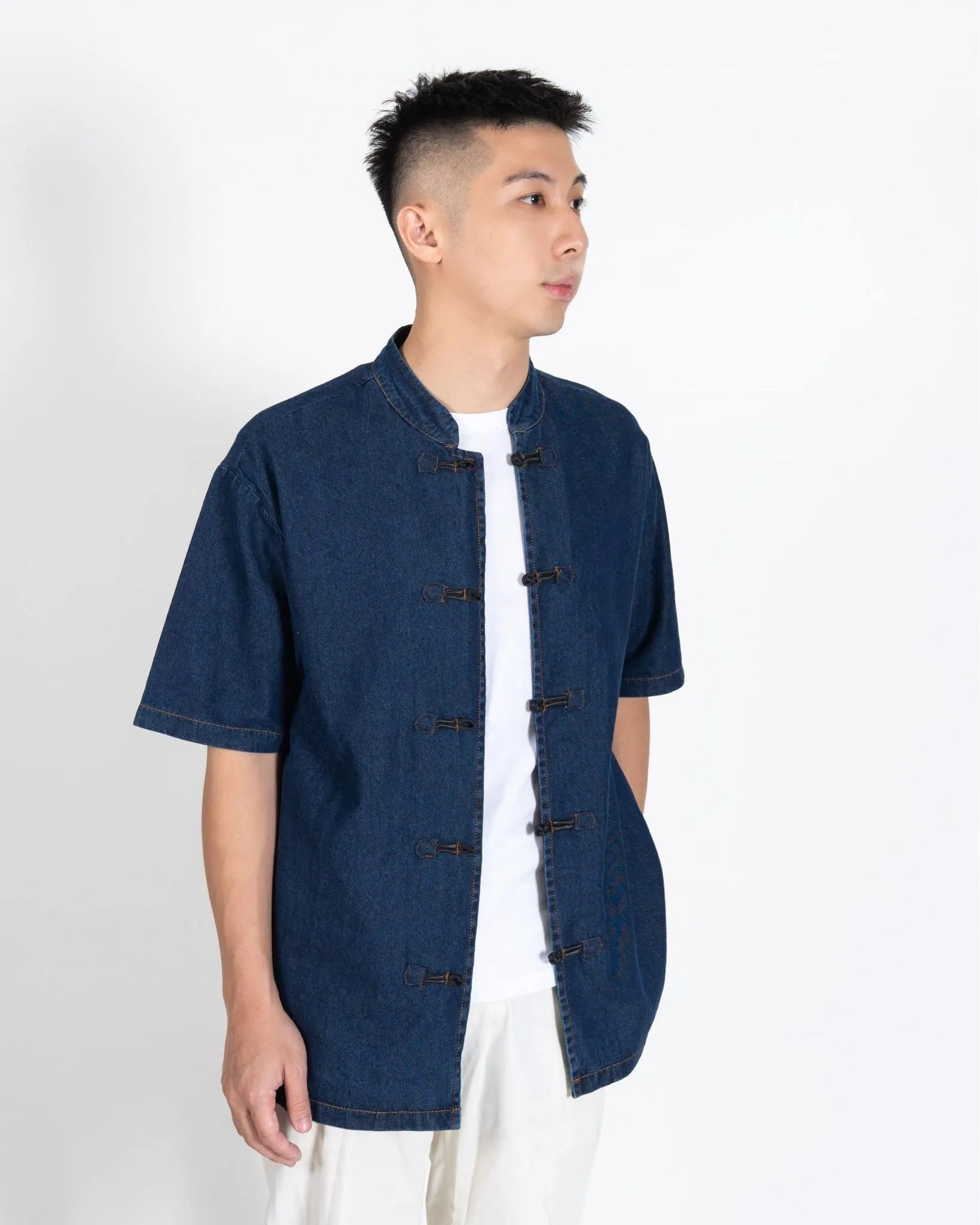 Menswear Denim Tang Suit (Denim)