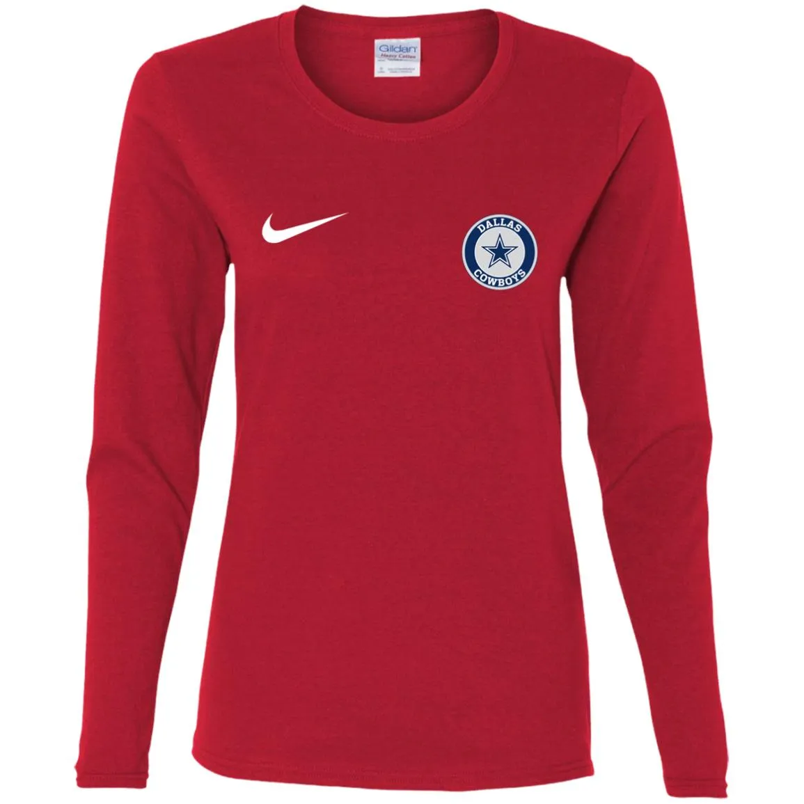 Nike Dallas Cowboys Nfl Football Women Long Sleeve Shirt