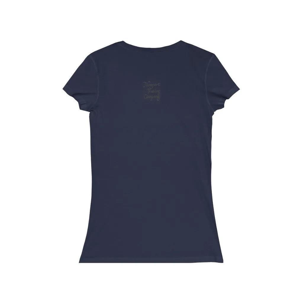 Orchid 6 - Women's Jersey Short Sleeve V-Neck Tee