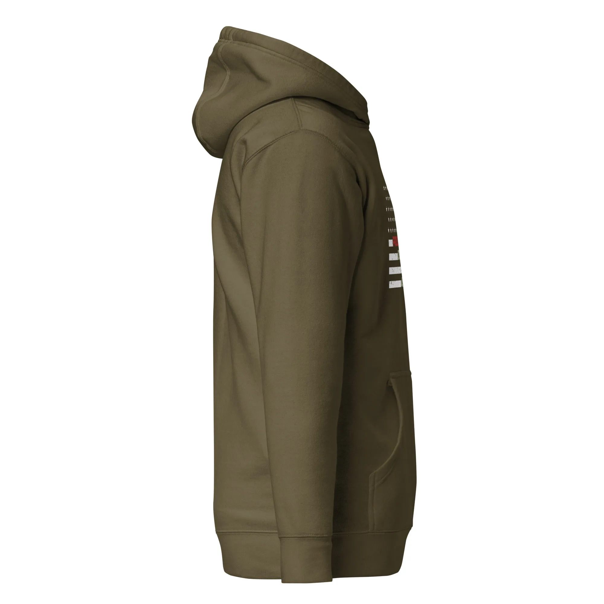 Proudly Serving as an Army Mom - Unisex Hoodie