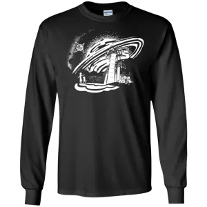 Rick And Morty Dimension 35-c Black And White Men Long SLeeve Shirt