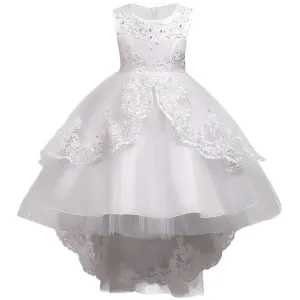 Sequins Flowers Princess Girls