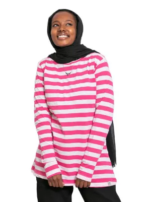 Striped Flowery B-Long-Sleeve