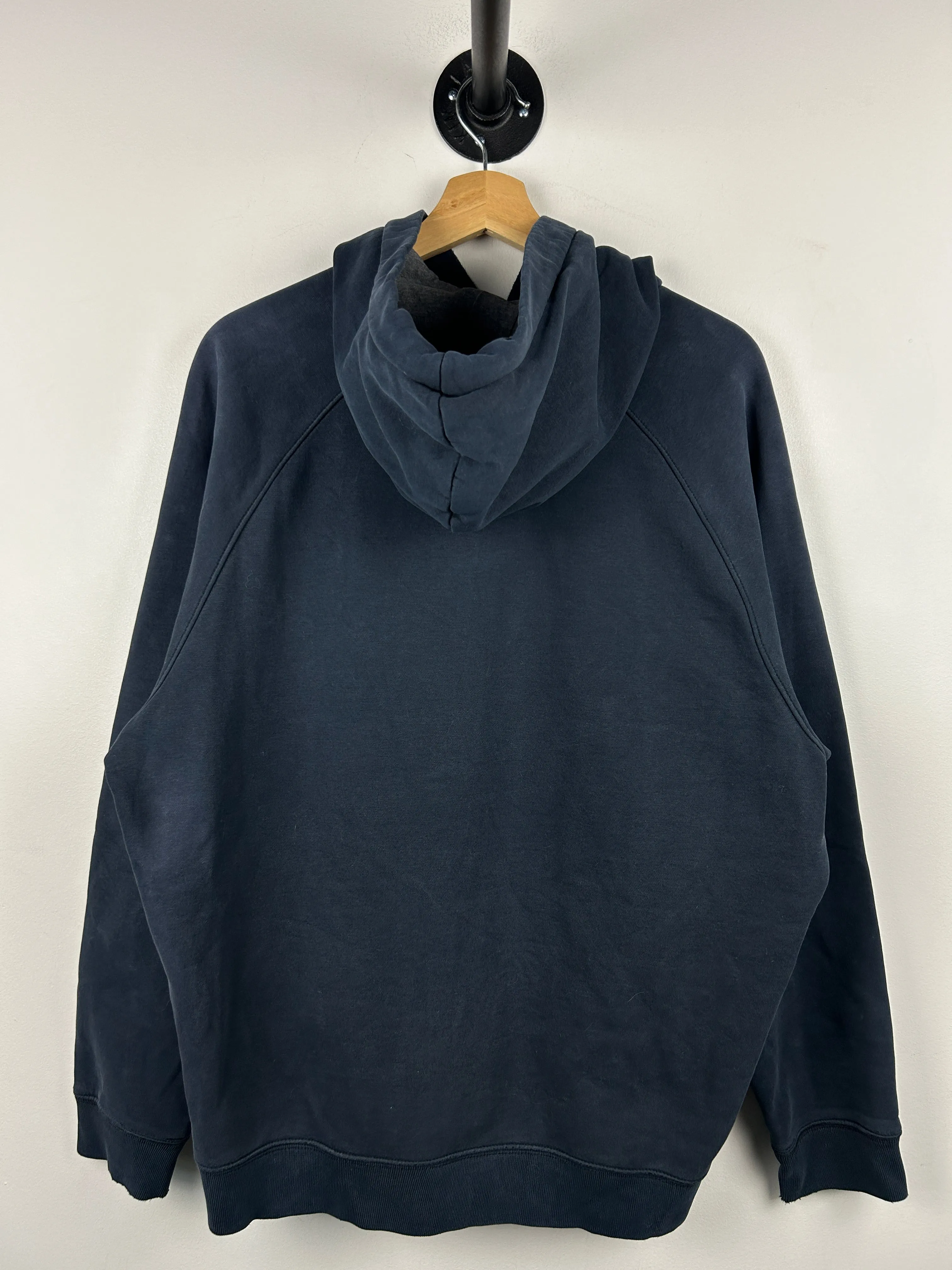 Vintage Nike Mini Swoosh Faded Navy Hoodie