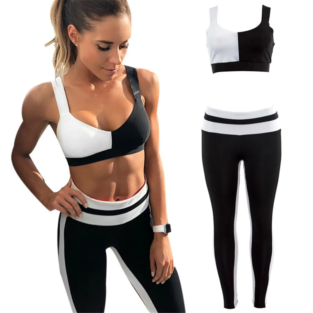 Yoga Sport Gym Clothes Fitness Running Tracksuit